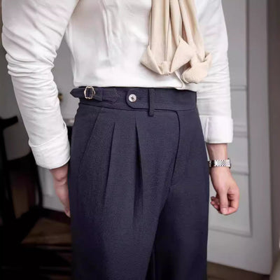 MV Old Money Naples Mid-Waist Trousers