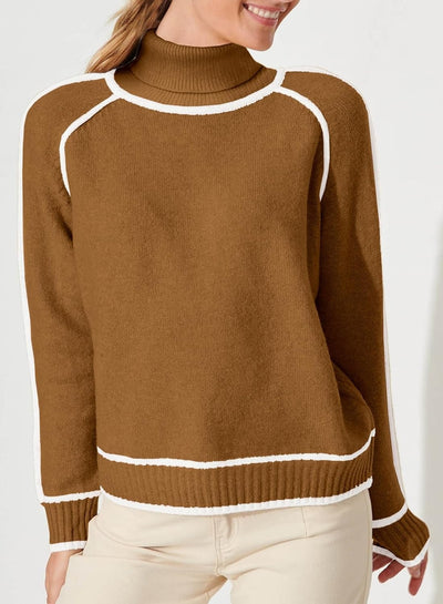 Avalon - Olive Cotton Jumper