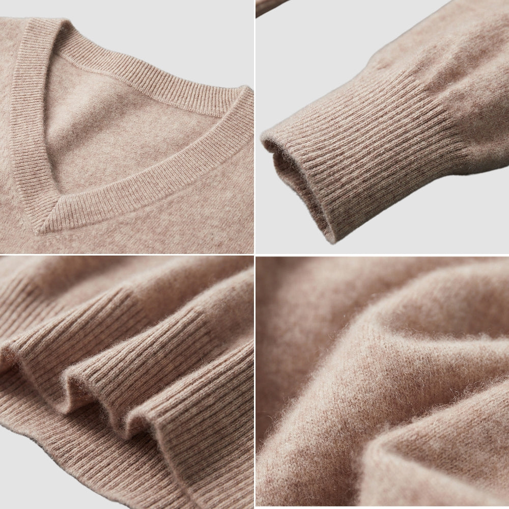 MV V-Neck Cashmere Sweater