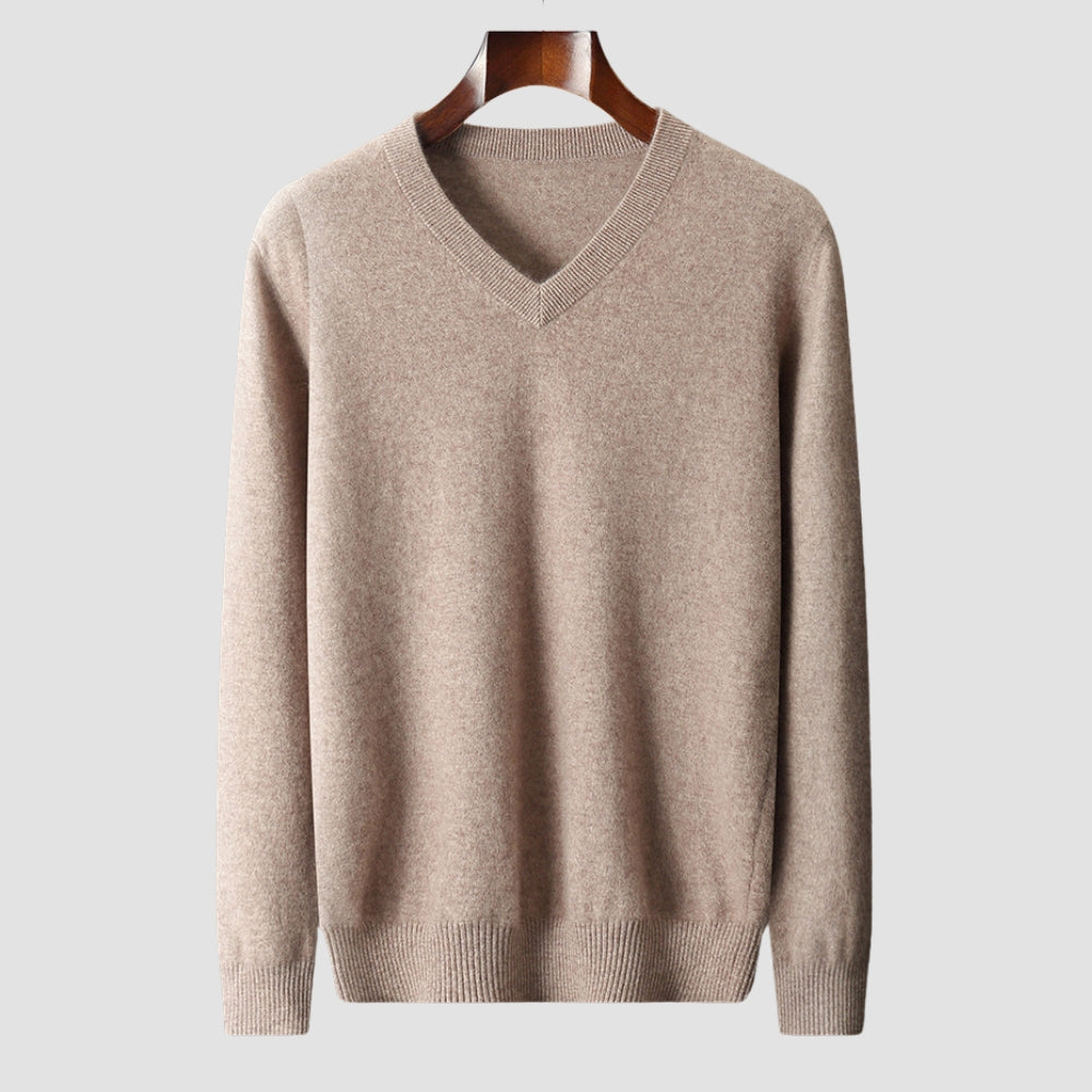 MV V-Neck Cashmere Sweater