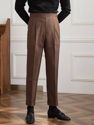 MV Old Money High Waist Gurkha Trousers