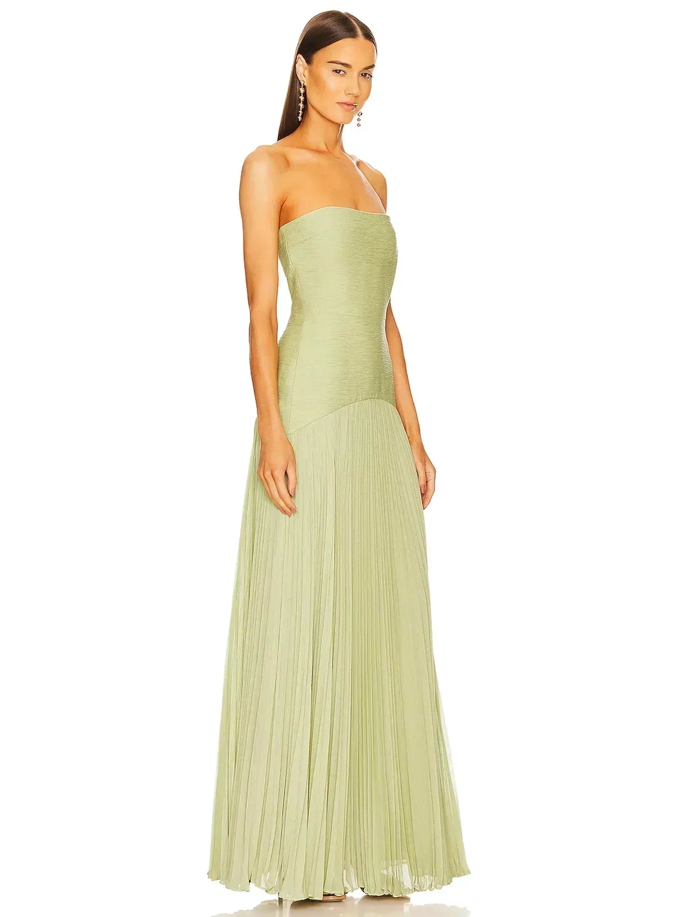 SABRINA | SLEEVELESS DROP-WAIST MAXI DRESS