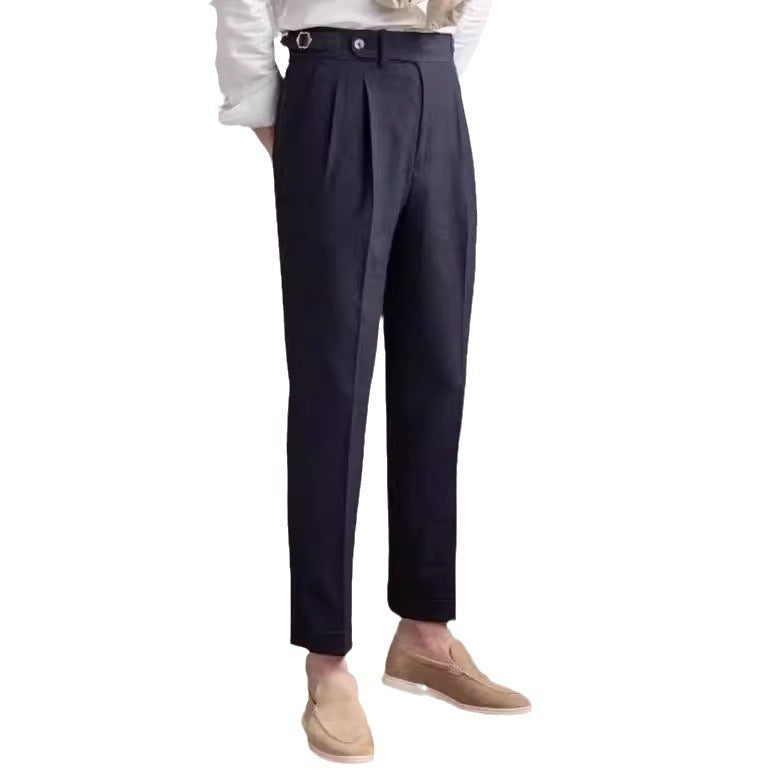 MV Old Money Naples Mid-Waist Trousers