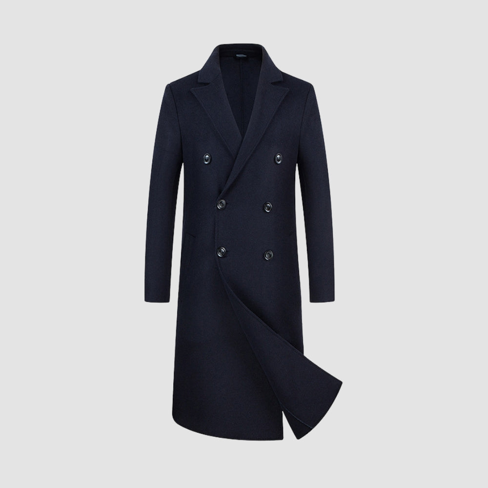 MV Double-Breasted Cashmere Coat