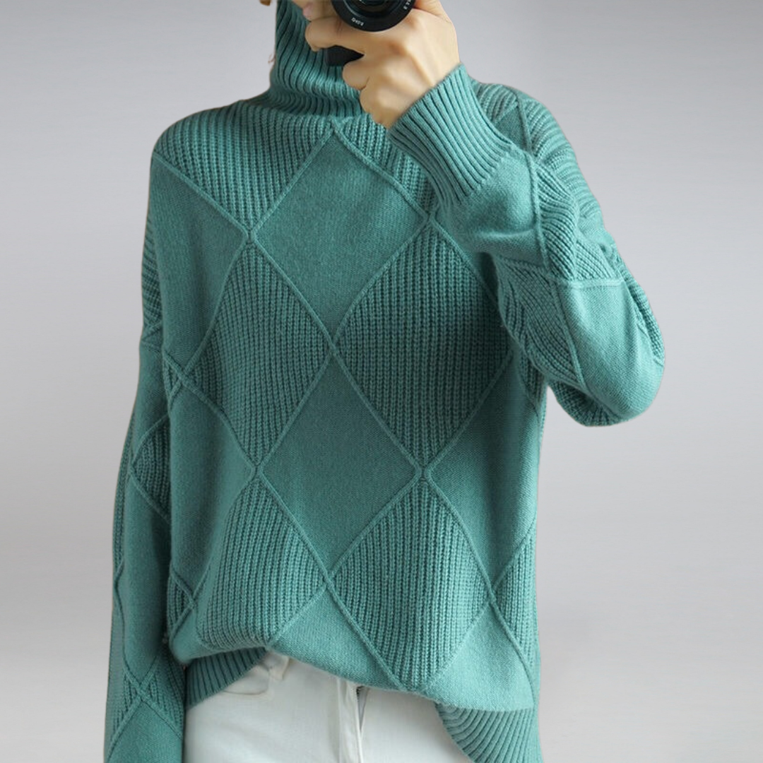 Darcy - Couture Turtleneck Jumper