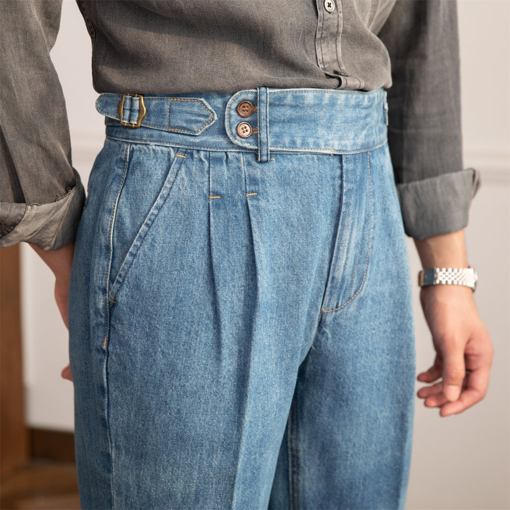 MV Vintage High-Waisted Straight Jeans