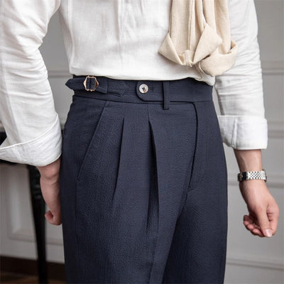 MV Old Money Naples Mid-Waist Trousers