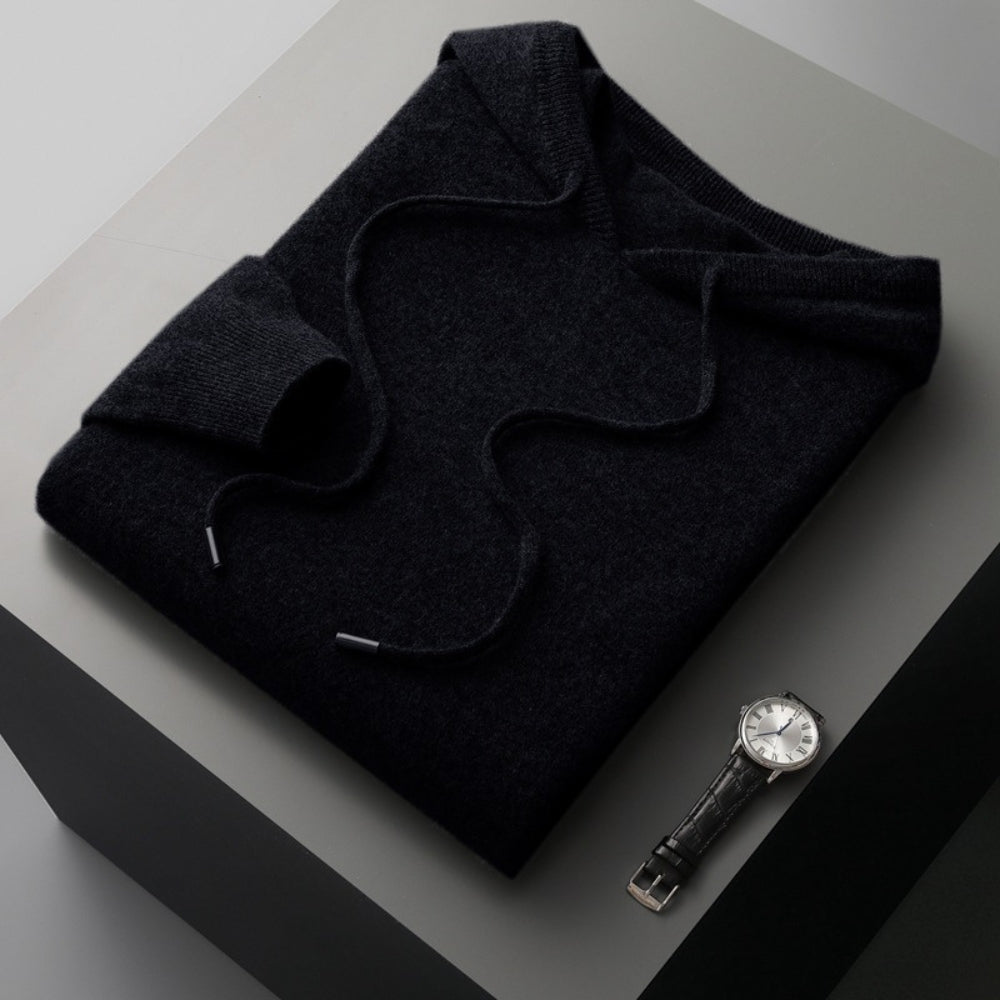 MV Loose Cashmere Woolen Hoodie