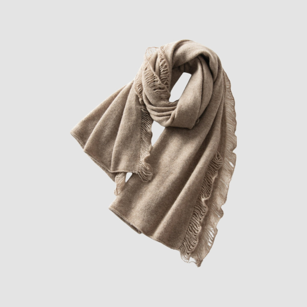 MV Thin Single-Strand Warm Cashmere Scarf