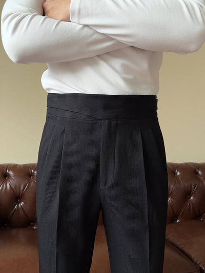 MV Old Money High Waist Gurkha Trousers