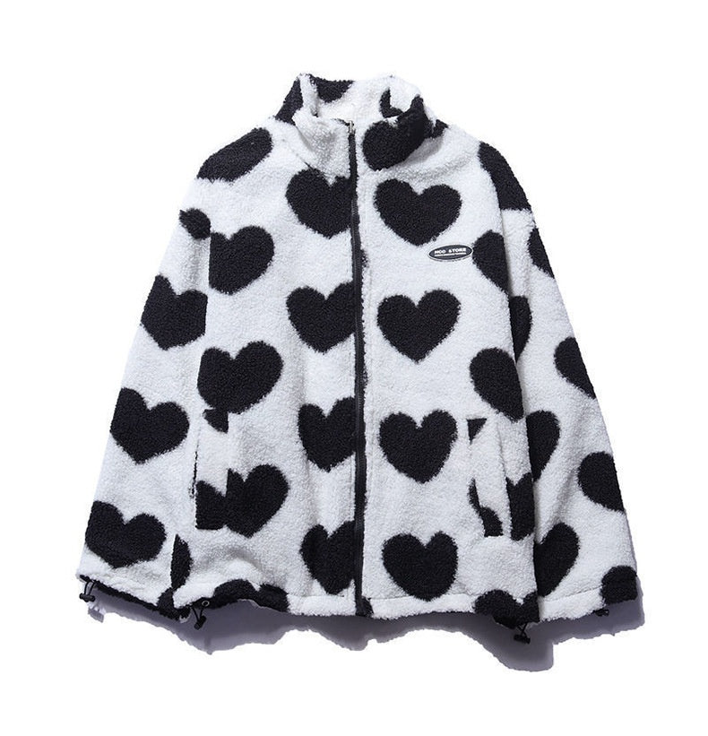 Maisie | Double-Sided Heart Coat - Unique Collection