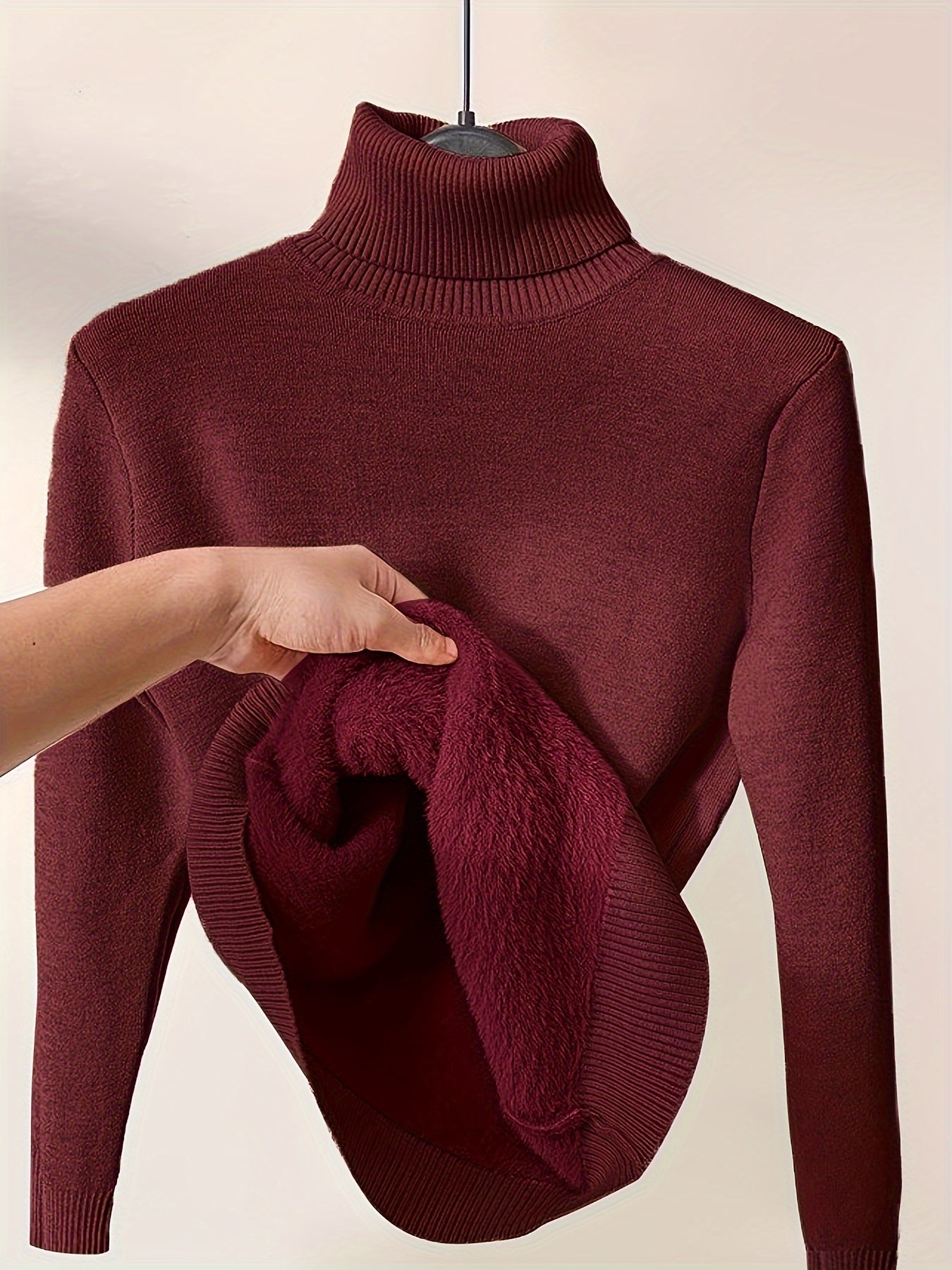 Zoe - Soft Turtle Neck Pullover Jumper