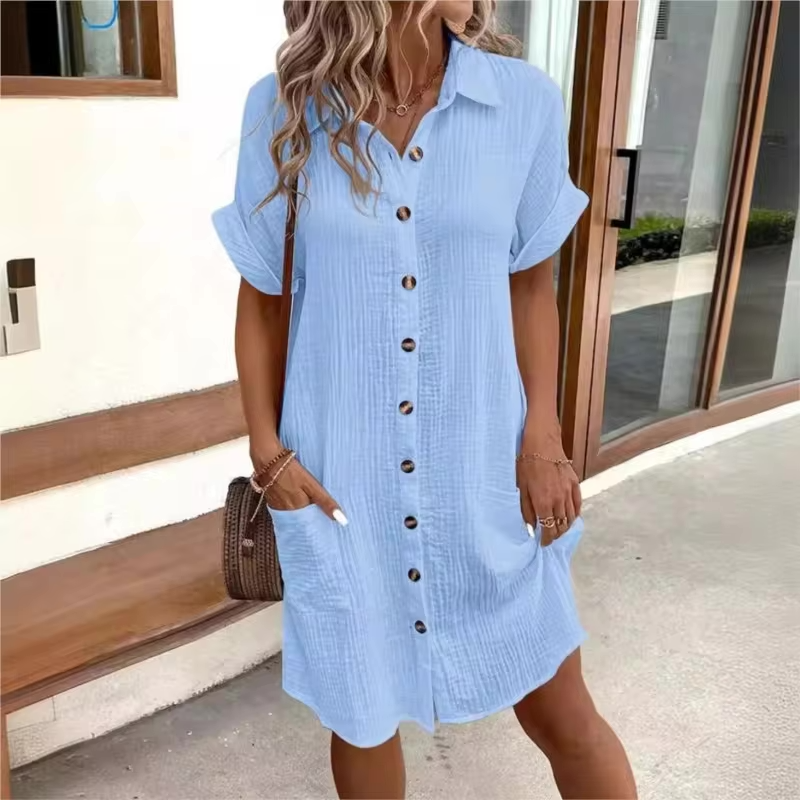 Carol - Short Sleeve Dress