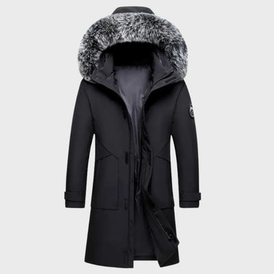 DAVID - PREMIUM WINTER COAT FOR MEN WITH FUR COLLAR