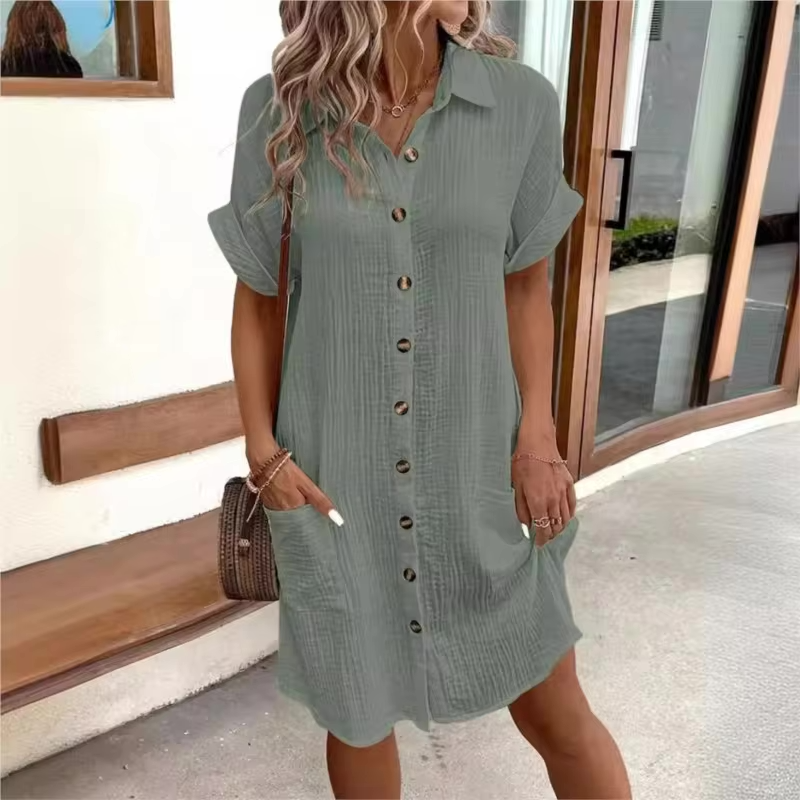 Carol - Short Sleeve Dress