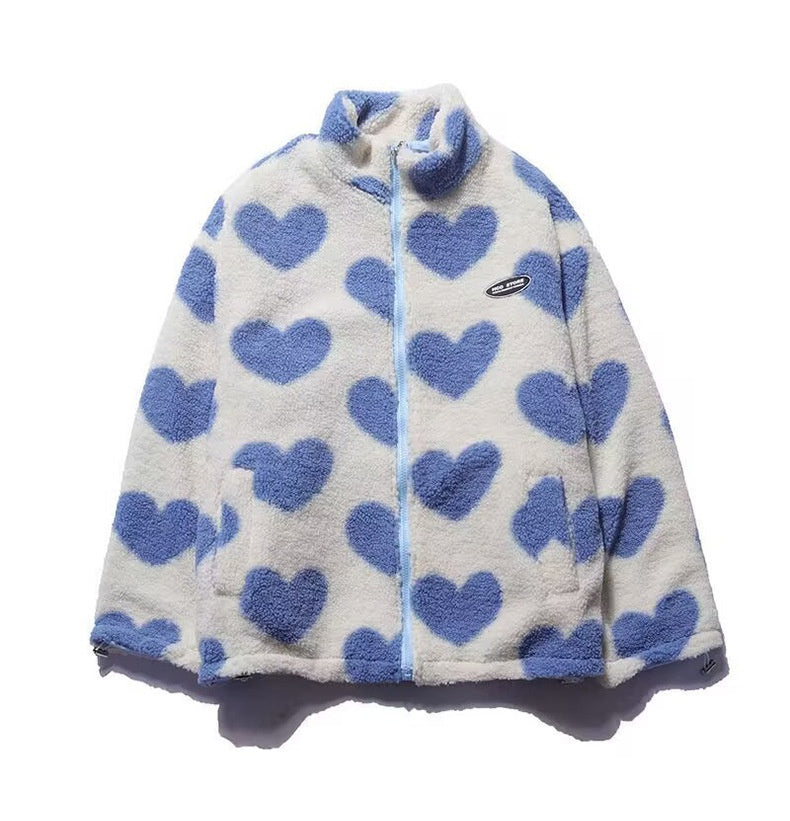 Maisie | Double-Sided Heart Coat - Unique Collection