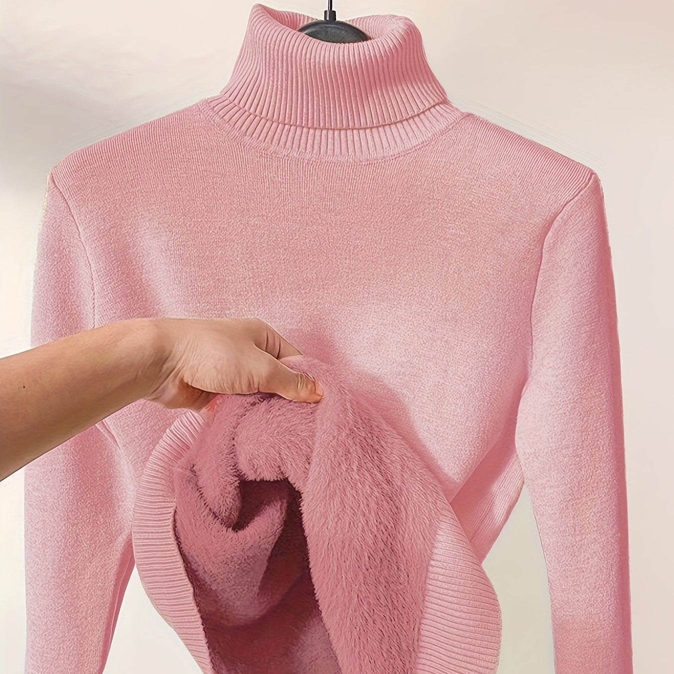 Zoe - Soft Turtle Neck Pullover Jumper