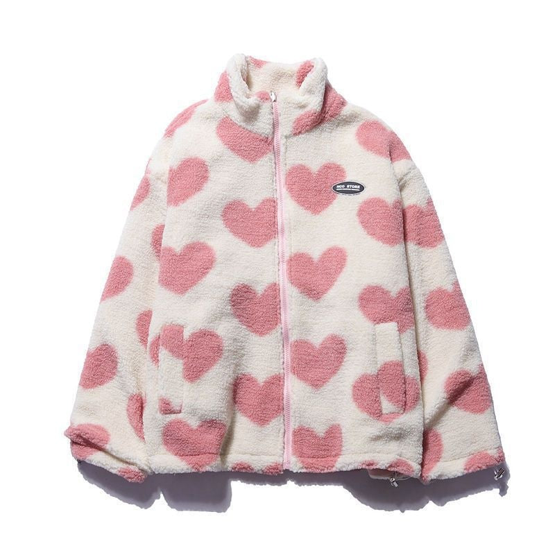 Maisie | Double-Sided Heart Coat - Unique Collection